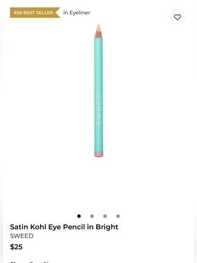 Sweed satin kohl eye pencil in bright